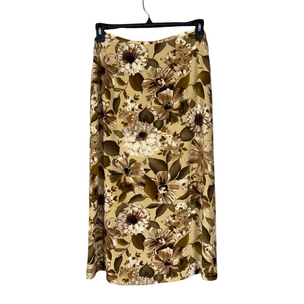 Vintage Liz Claiborne Silk Skirt Size 6 Old Money Quiet Luxury Fairy Romantic